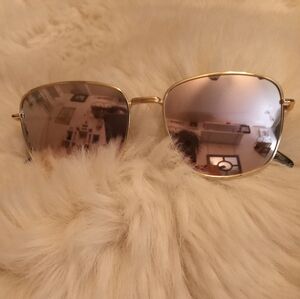 Thomas James Gold-Toned Sunglasses